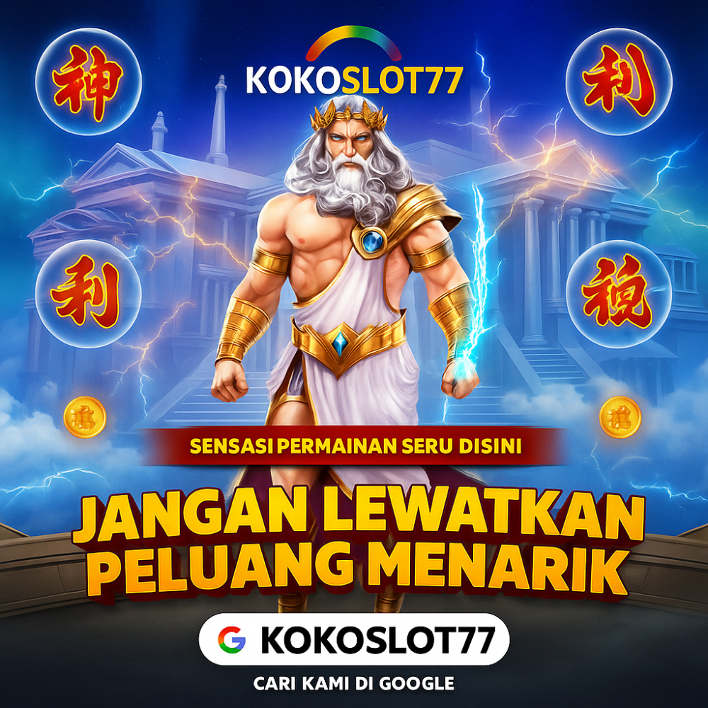 KOKOSLOT77 : Situs Game Online Terpercaya Hari Ini Penyedia RTP 98%